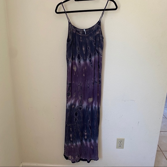 NWT Lani California Tie Dye Maxi Dress M - Picture 6 of 10